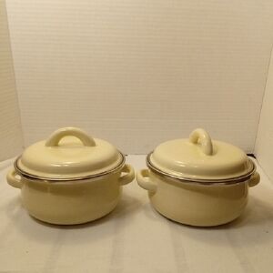 Megaware 0.5 QT Cookware Set with Lids 2 From Spain